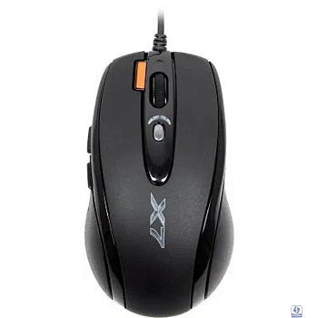 Мышь игровая A4Tech X-718BK , черный , оптическая, 3000dpi , USB, 6 кнопок, RTL  (758994/94398)