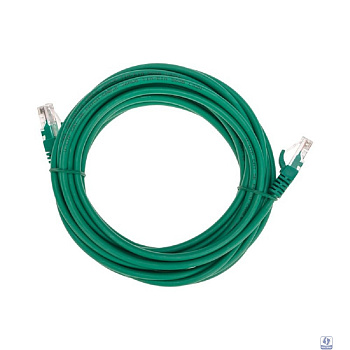 Rexant (02-0106-5) Патч-корд U/UTP, CAT 5e, RJ45-RJ45, 26AWG, LSZH, зеленый, 5м