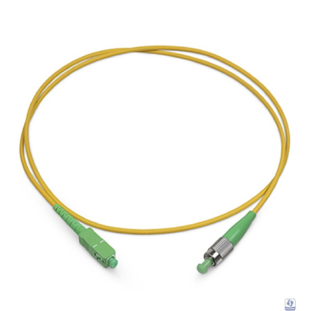 Cabeus FOP(s)-9-FC/APC-SC/APC-1m Шнур оптический simplex FC/APC-SC/APC 9/125 sm 1м LSZH