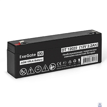 Exegate EP249950RUS Аккумуляторная батарея DT 12022 (12V 2.2Ah, клеммы F1)