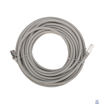Rexant (02-0390-10) Патч-корд S/FTP, CAT 6A (10G), RJ45-RJ45, 28AWG, LSZH, серый, 10м