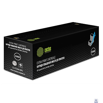 Картридж лазерный Cactus CS-CF530A-MPS CF530X черный (3300стр.) для HP CLJ Pro M154a/M154nw/MFP M180n/M180nw/M181fw