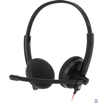 Oklick HS-L900 черный 2.8м накладные (