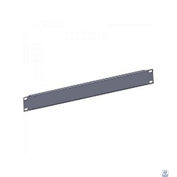 ЦМО Фальшпанель в шкаф 19", 1U, черная (ФП-1-9005 )