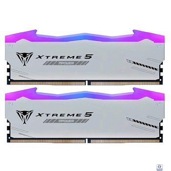 Память DDR5 2x16GB 6400MHz Patriot PVXR532G64C32KM Viper Xtreme 5 RGB RTL Gaming PC5-51200 CL32 DIMM 288-pin 1.4В с радиатором Ret