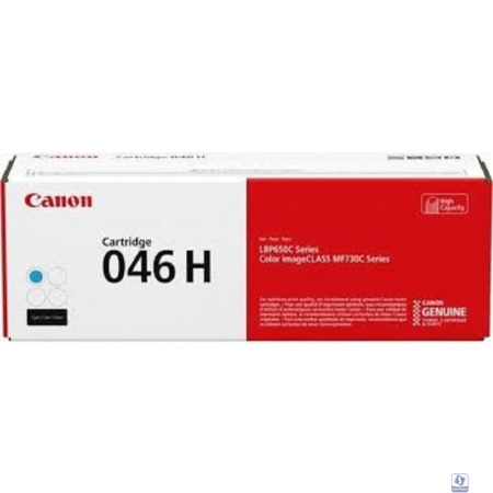 Canon Cartridge 046HC  1253C002 Тонер-картридж голубой для Canon  i-SENSYS MF735Cx, 734Cdw, 732Cdw (5000 стр.) (GR)