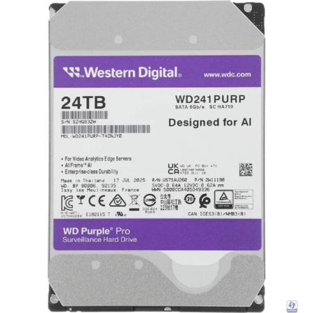 24TB WD Purple Pro (WD241PURP) 