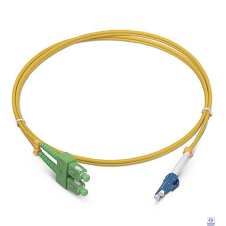 Cabeus FOP(d)-9-SC/APC-LC/UPC-7m Шнур оптический duplex SC/APC-LC/UPC 9/125 sm 7м LSZH
