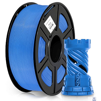 Пластик для принтера 3D Cactus CS-3D-PLA-1KG-SKYBU PLA d1.75мм 1кг L326м 1цв.