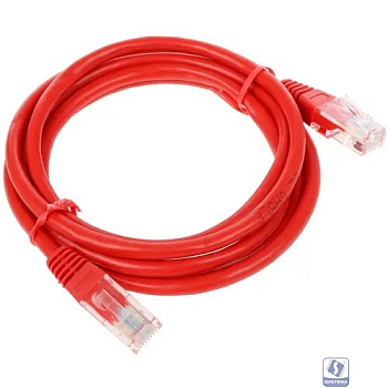 Cablexpert Патч-корд UTP PP12-1.5M/R кат.5, 1.5м, литой, многожильный (красный)