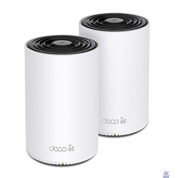 TP-Link Deco XE75(2-pack) AXE5400 Трехдиапазонная домашняя Mesh-система Wi-Fi 6E