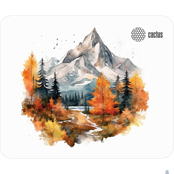 Коврик для мыши Cactus Autumn mountains 220x180x2мм (CS-MP-P10XS)