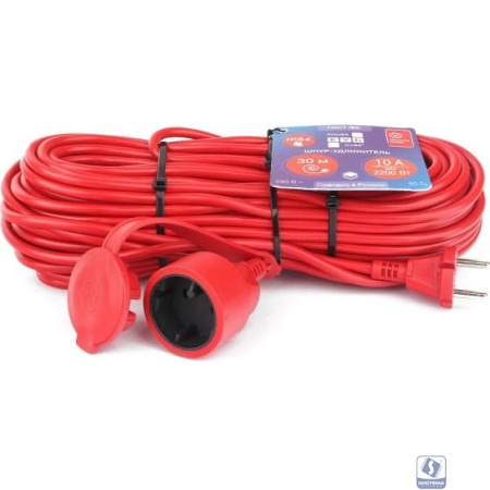 PowerCube Удлинитель в бухте (PC-2-B-30(IP)) 30м, IP54, 1розетка б/з,10А