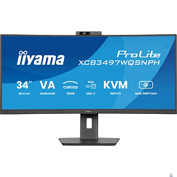 LCD Iiyama 34" XCB3497WQSNPH-B1 черный 