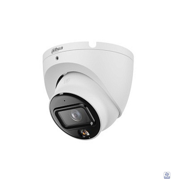 DAHUA DH-IPC-HDW1239VP-SA-IL-0360B-S6 Уличная турельная IP-видеокамера с ИК 30м и LED 30м 2Мп; 1/2.8” CMOS; объектив 2.8мм IP67;  металл, пластик