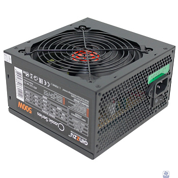 Ginzzu CB500 12CM black,24+4p,PCI-E, 4*SATA, 3*IDE,оплетка MB, кабель питания