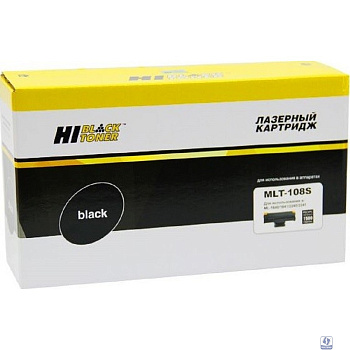 Hi-Black MLT-D108S Картридж для ML1640/1641/2240/2241, Black с чипом, 1500 стр.
