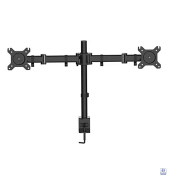 Cactus CS-VM-D29-BK черный Кронштейн для 2-х мониторов 13"-27" макс.10кг настольный поворот и наклон