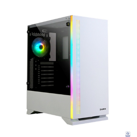 Zalman S5 белый без БП ATX 6x120mm 2x140mm 2xUSB2.0 1xUSB3.0 audio bott PSU