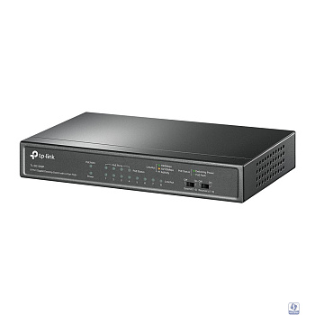 TP-Link TL-SG1008P Настольный коммутатор с 8 гигабитными портами (4 порта PoE+)
