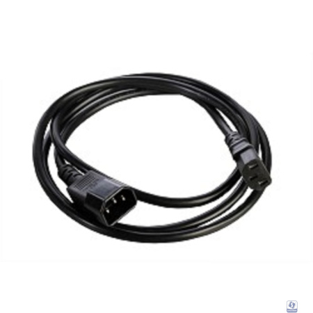 REM Шнур питания с заземлением IEC 60320 C13/IEC 60320 C14, 10А/250В (3x1,0), длина 3 м. (R-10-Cord-C13-C14-3)
