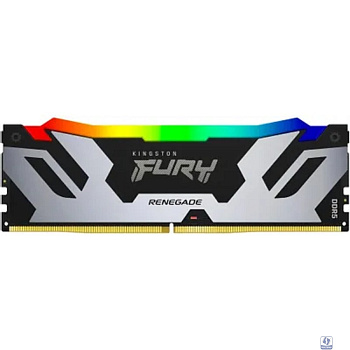 Память DDR5 16GB 6800MHz Kingston KF568C36RSA-16 Fury Renegade Silver XMP RGB RTL Gaming PC5-54400 CL36 DIMM 288-pin 1.4В kit с радиатором Ret