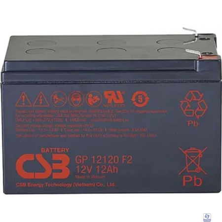 CSB Батарея GP12120 (12V/12Ah)  F2