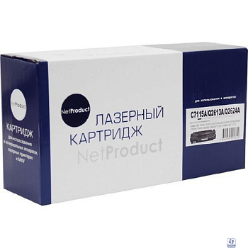 NetProduct C7115A/Q2613A/Q2624A Картридж для HP LJ 1200/1300/1150,  унив., 2.5K