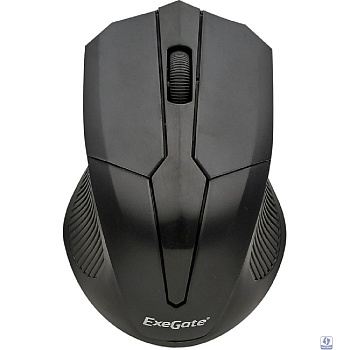 Exegate EX280436RUS Беспроводная мышь Exegate SR-9034 <black, optical, 4btn/scroll, 1600dpi, USB> Color box