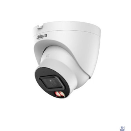 DAHUA DH-IPC-HDW21249TP-S-IL-0280B Уличная купольная IP-видеокамера 12Мп; 1/2.5” CMOS; 2.8мм видеоаналитика: SMD Plus ИК 30м, LED 30м IP67 металл, пластик