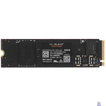 WD SSD Black SN7100, 500GB, M.2(22x80mm), NVMe, PCIe 4.0 x4, TLC, WDS500G4X0E