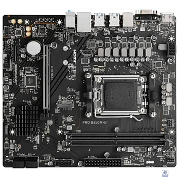Материнская плата MSI PRO B650M-B, SocketAM5, AMD B650, mATX, Ret