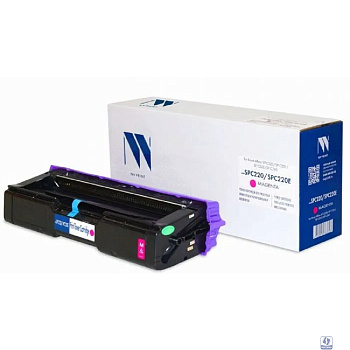 Картридж NVP совместимый NV-SPC220/SPC220E Magenta для Ricoh Aficio SP C220/SP C221/SP C222/SP C240 (406054) (2300k)
