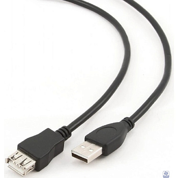 Gembird PRO CCP-USB2-AMAF-10 USB 2.0 кабель удлинительный 3.0м AM/AF  позол. контакты, пакет 