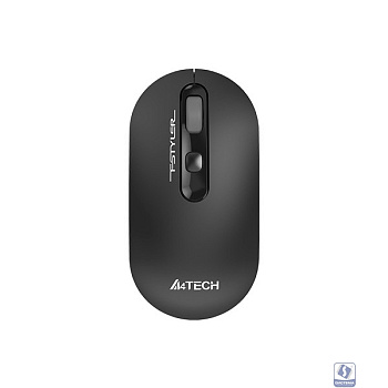 Мышь A4 Fstyler FG20 серый оптическая (2000dpi) беспроводная USB для ноутбука (4but) 