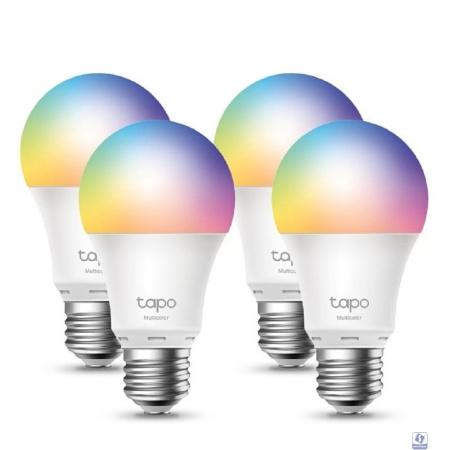 TP-Link Tapo L530E(4-pack) Умная многоцветная Wi-Fi лампа, 4 шт.