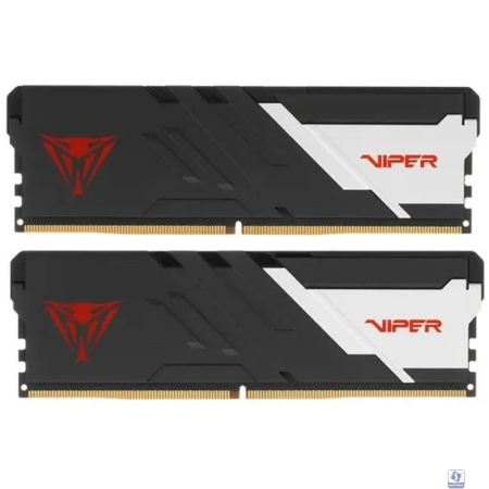 Patriot DDR5 DIMM 32GB 2x16Gb 7400MHz PVV532G740C36K Viper Venom RTL Gaming PC5-59200 CL36 288-pin 1.5В kit с радиатором Ret