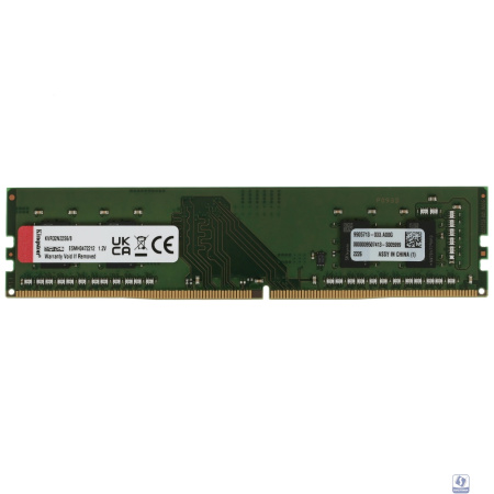 Kingston DDR4 DIMM 8GB KVR32N22S6/8 PC4-25600, 3200MHz, CL22
