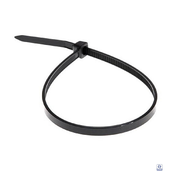 Rexant (07-0351) Стяжка кабельная нейлоновая 350x4,8мм, черная (100 шт/уп) 