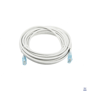 Hyperline PC-LPM-UTP-RJ45-RJ45-C6-10M-LSZH-GY Патч-корд U/UTP, Cat.6, LSZH, 10 м, серый