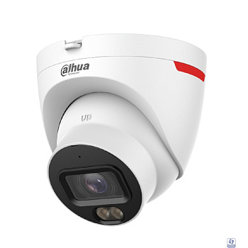 DAHUA DH-IPC-HDW2449TP-S-LED-0280B-PRO Уличная турельная IP-видеокамера WizColor 4Мп, 1/1.8” CMOS, объектив 2.8 мм, видеоаналитика, микрофон, LED 30м, IP67, металл/пластик