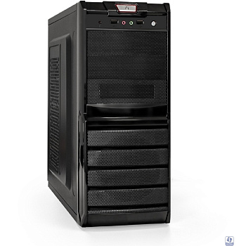 Exegate EX299345RUS Корпус Miditower ExeGate XP-329S-UNS350 (ATX, БП UNS350 с вент. 12см, 2*USB, аудио, черный)