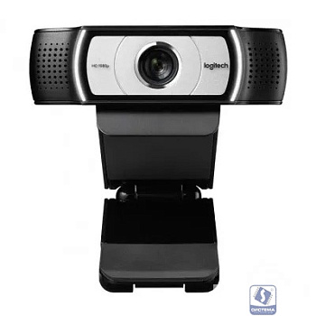 Камера Web Logitech HD Webcam C930c черный 3Mpix (1920x1080) USB2.0 с микрофоном (960-001260)