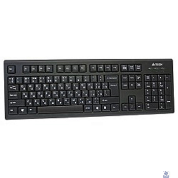 Повреждение упаковки Клавиатура A-4Tech KR-85 black USB, проводная, 104 клавиши [570125]