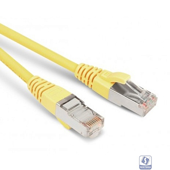 Hyperline PC-LPM-STP-RJ45-RJ45-C5e-1.5M-LSZH-YL Патч-корд F/­UTP, экранированный, Cat.5е, LSZH, 1.5 м, желтый