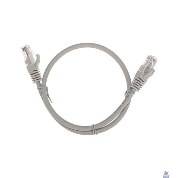 Rexant (02-0290-05) Патч-корд U/UTP, CAT 6, RJ45-RJ45, 26AWG, LSZH, серый, 0,5м