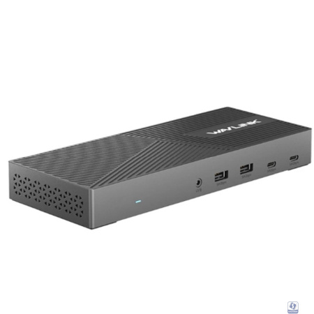 Docking Station WAVLINK USB-C Triple Display 4K@60Hz Universal /100W PowerDelivery Include 20V/8A Power Adapter/ 4xUSB3.0/3xUSB C/2xDP 4K 60HZ/3xHDMI 4K 60HZ/1xGigabit LAN/1xAudio In/Out