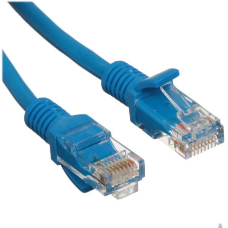 Патч-корд UTP Cablexpert PP12-30M/B кат.5e, 30м, литой, многожильный (синий)