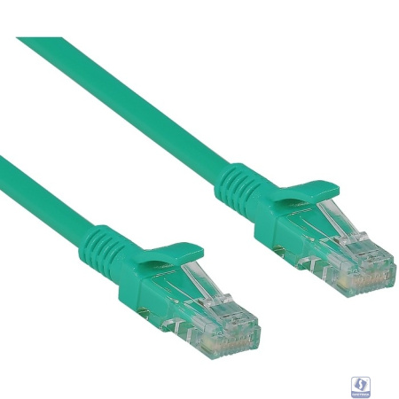 Exegate EX258669RUS Патч-корд UTP-RJ45-RJ45-5e-1,5M-GN, UTP, cat.5e, 1.5м, зеленый