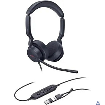 Гарнитура проводная/ Yealink UH44 Dual UC USB-C/A [1308187]